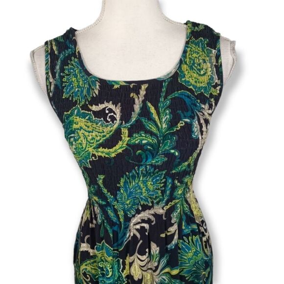 CROFT & BARROW GREEN DRESS SZ.S EUC - Picture 2 of 8